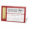 Window Premier Desk Calendar with Thermometer